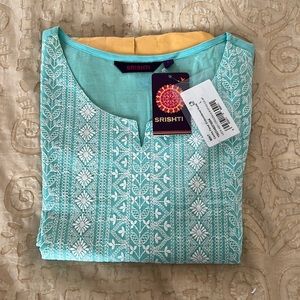 Embroidered womens Kurta